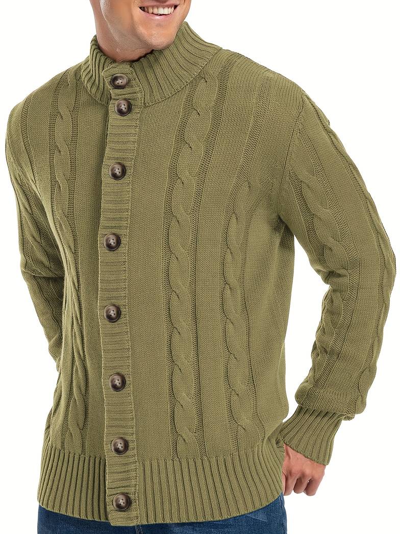 Cardigan with stylish pattern for men