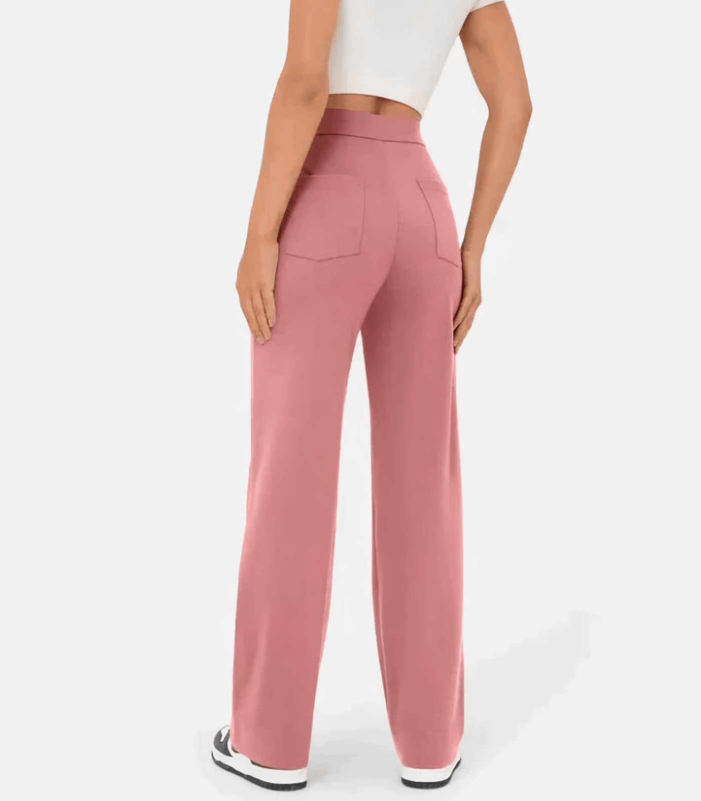 Benita | High Waist Button Down Pants
