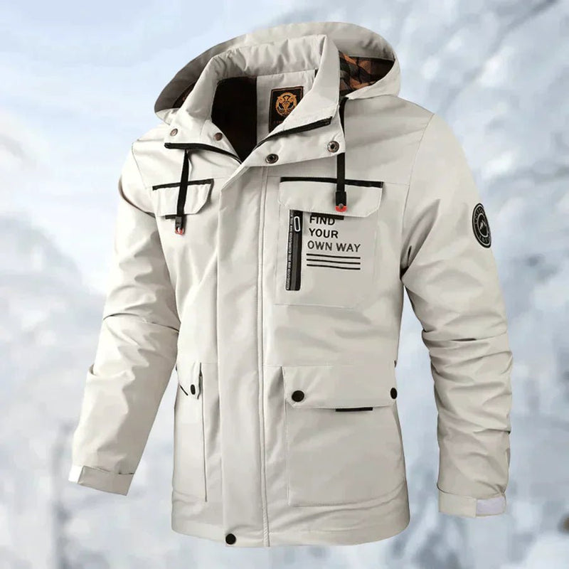 Warm Windproof and Waterproof Outdoor Jacket