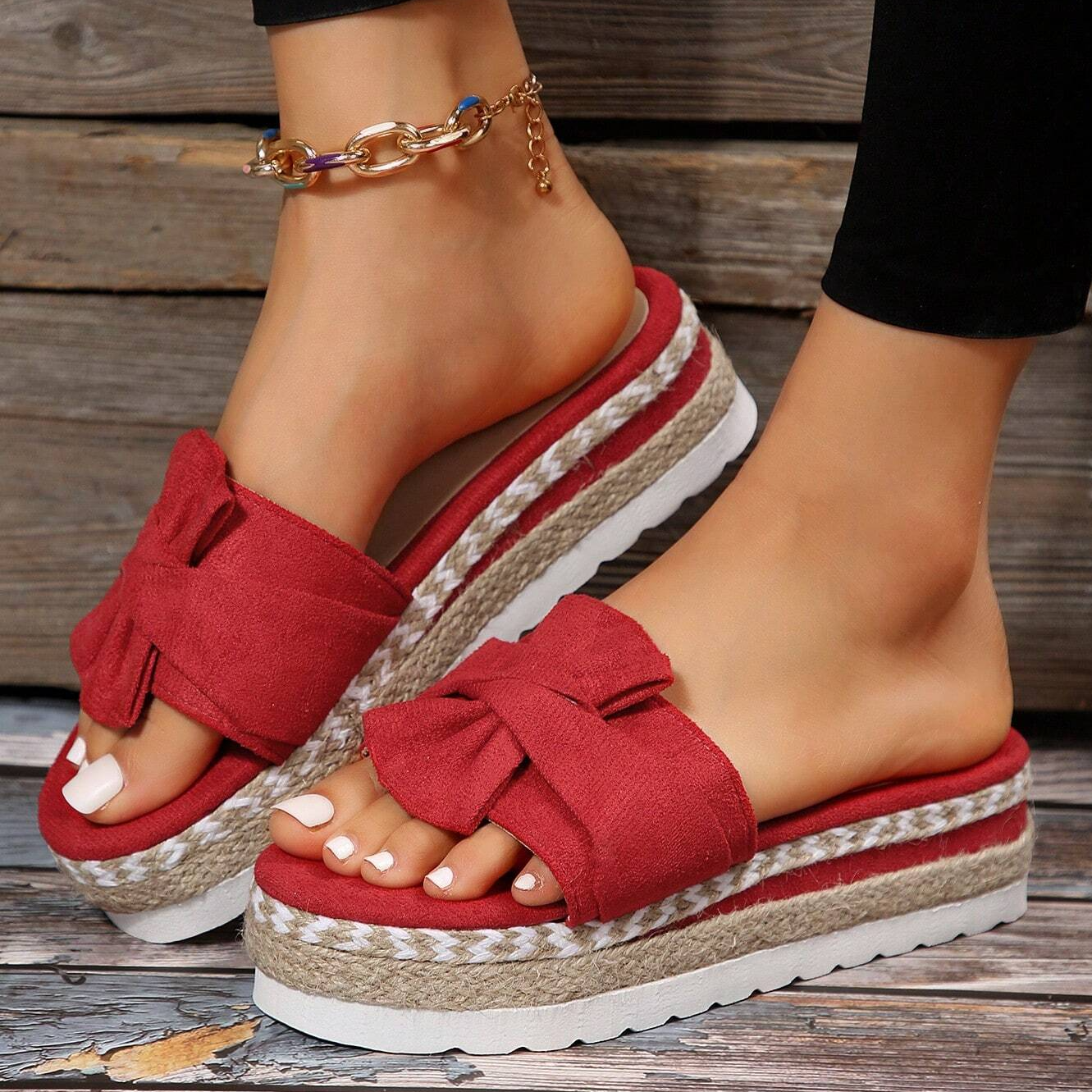 Sefora - Coquette Bow Sandals