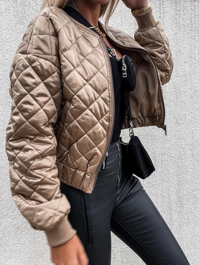 Romy | Padded Bomber Jacket