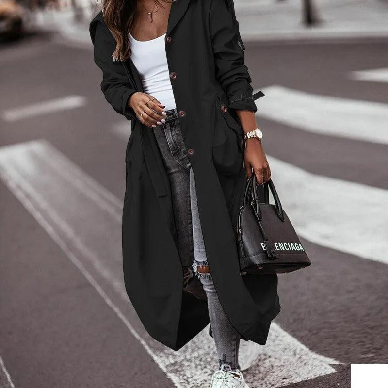 Ellen | Chic Long Waterproof Women's Coat
