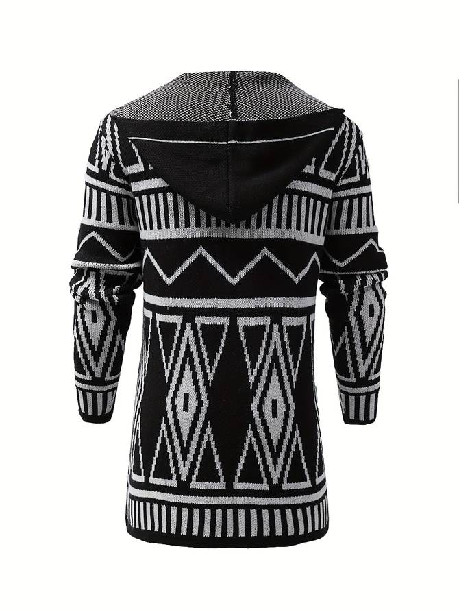 Retro style cardigan for men