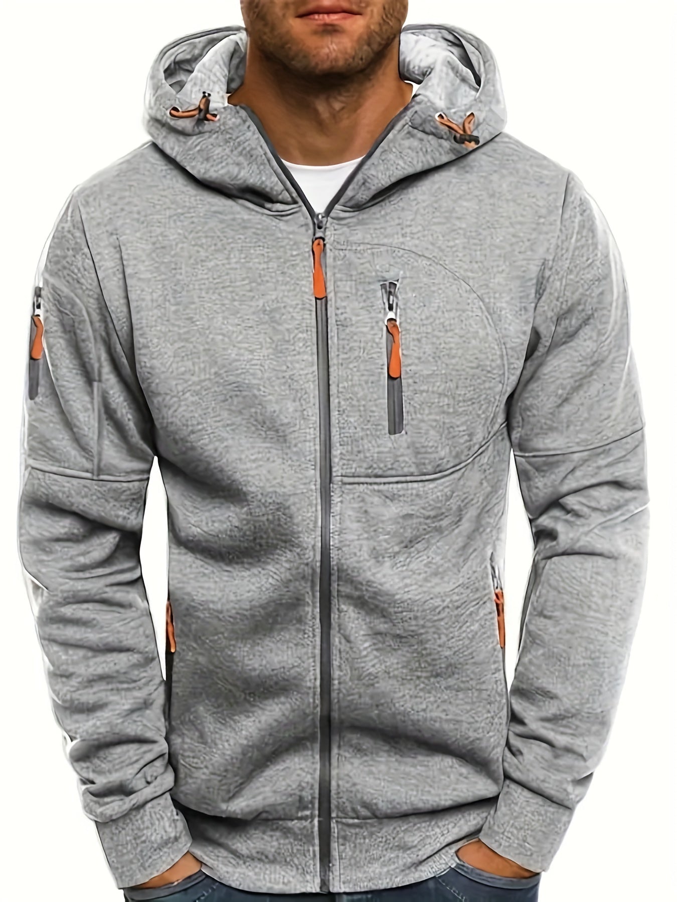 Men's Hoodie with Zipper