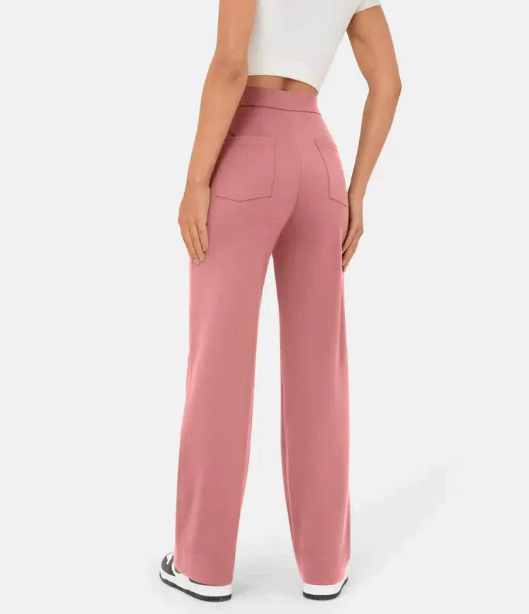 Vanessa | High Waist Elastic Casual Pants