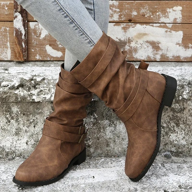 Meira - Vintage Boots - Chic - Seasoncollection- Everyday Wear