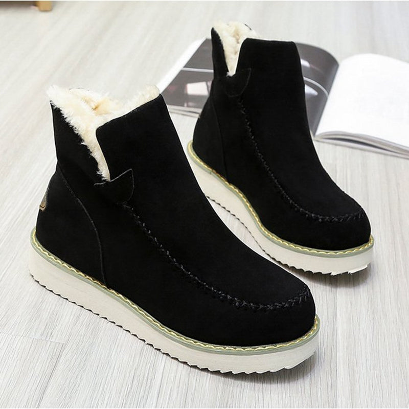 Karin - Orthopedic Ankle Boots with Fur