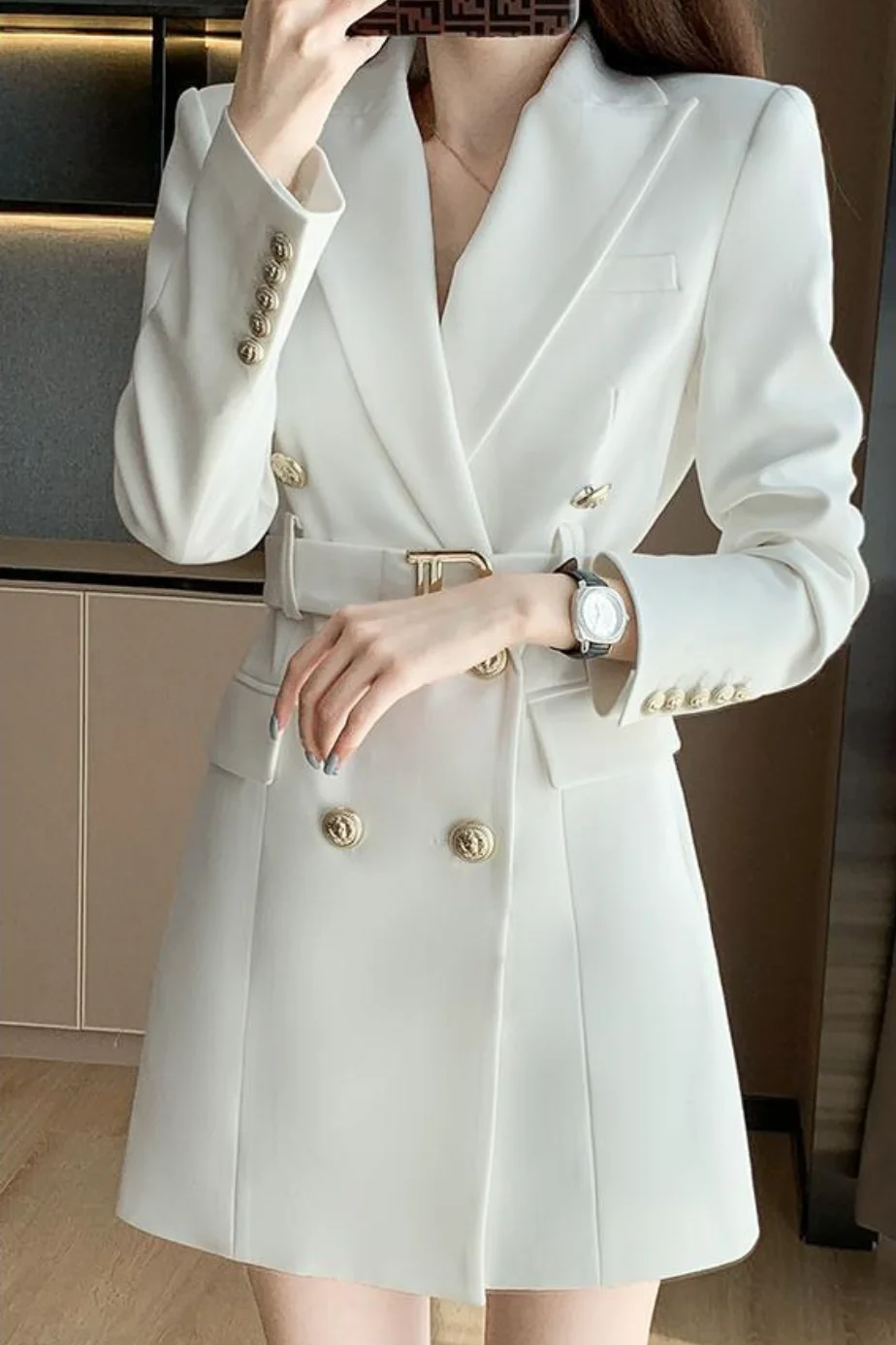 Elegant Blazer Dress for Women