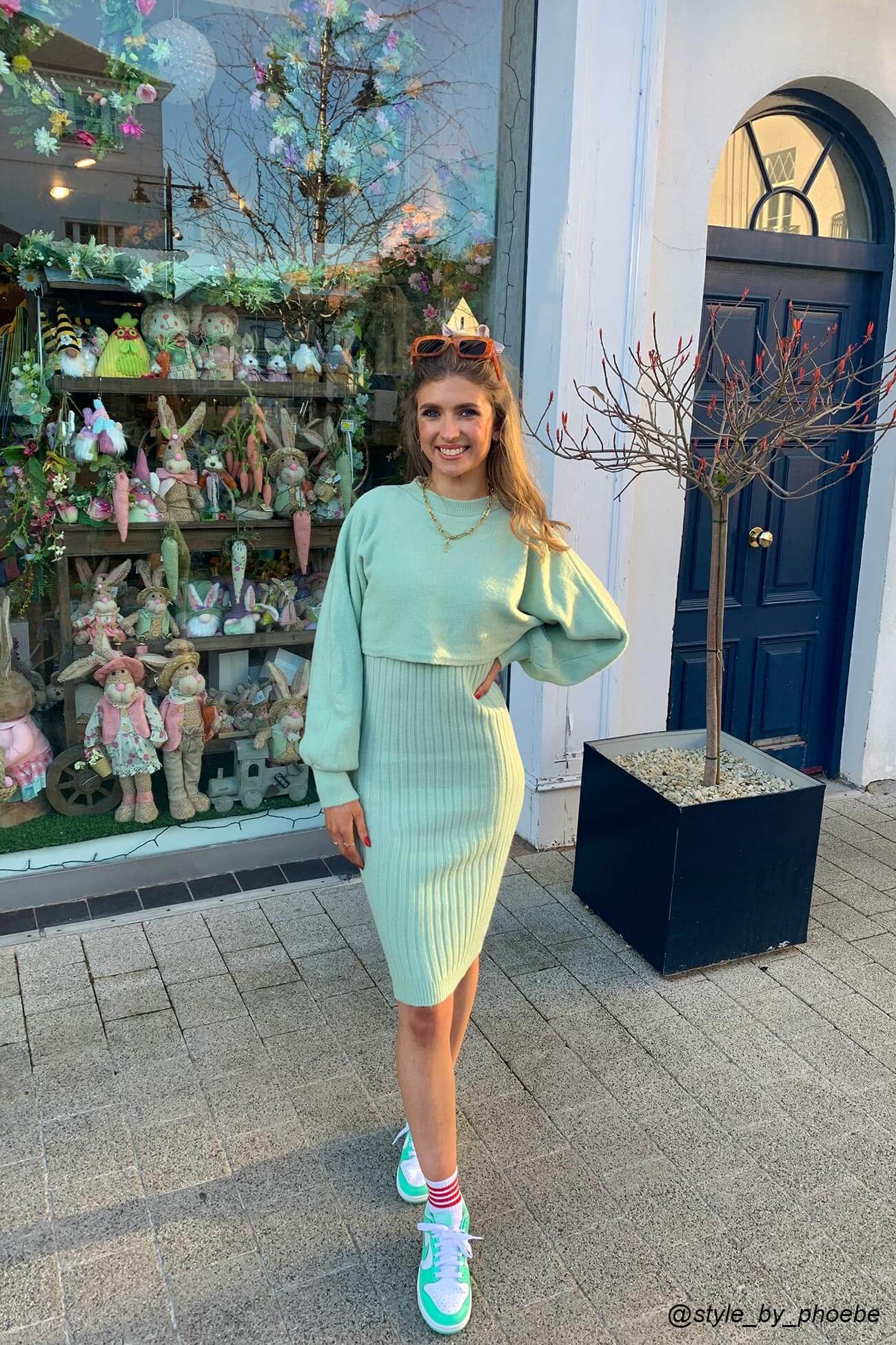 Cheska - knitted sweater 2-piece set