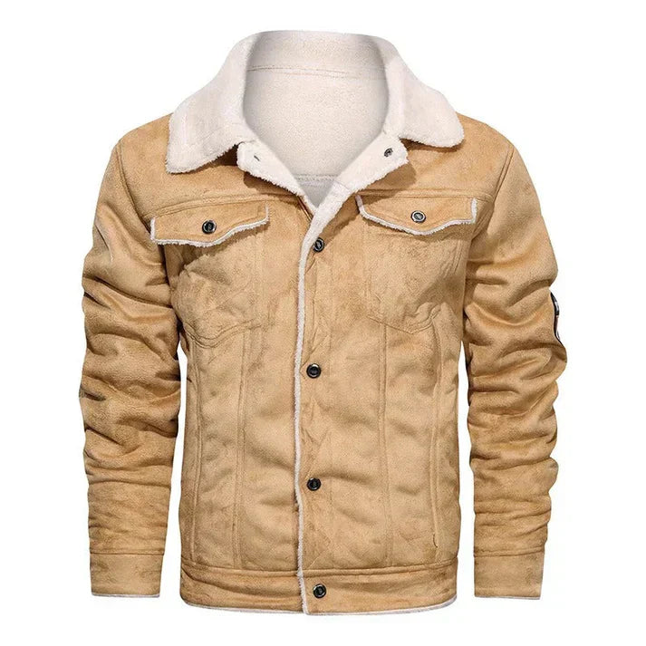 Werner - slim bomber jacket made of genuine leather
