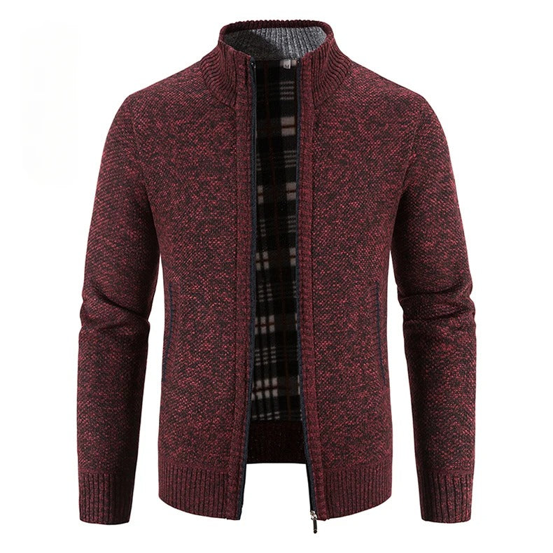 Trendy knitted cardigan for men