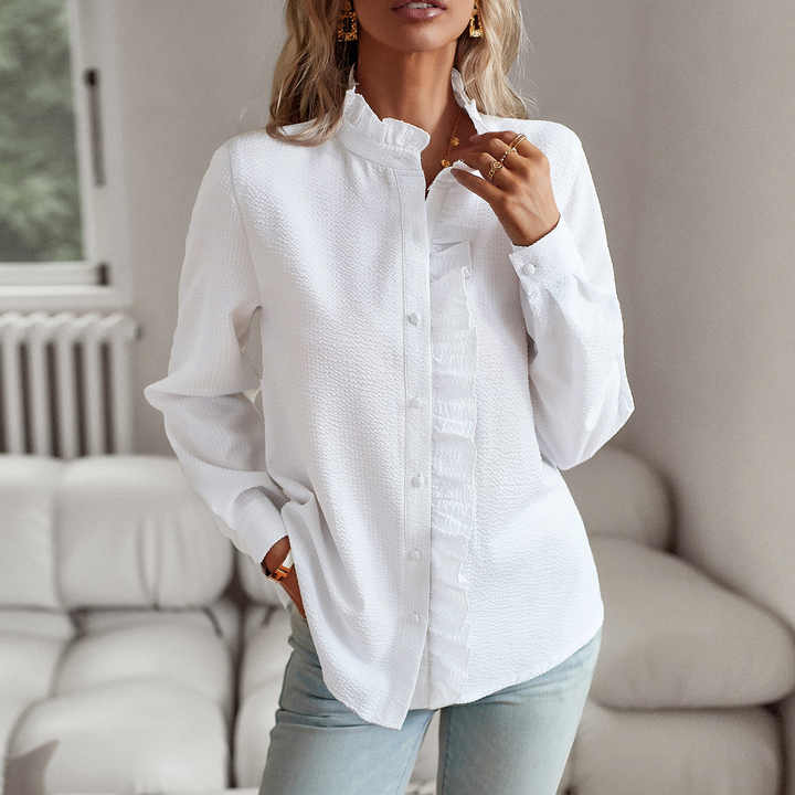 Lissanne | Elegant Long Sleeve Blouse