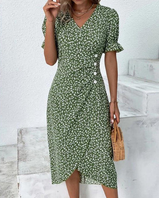 Esther – Stylish Summer Dress with Buttons