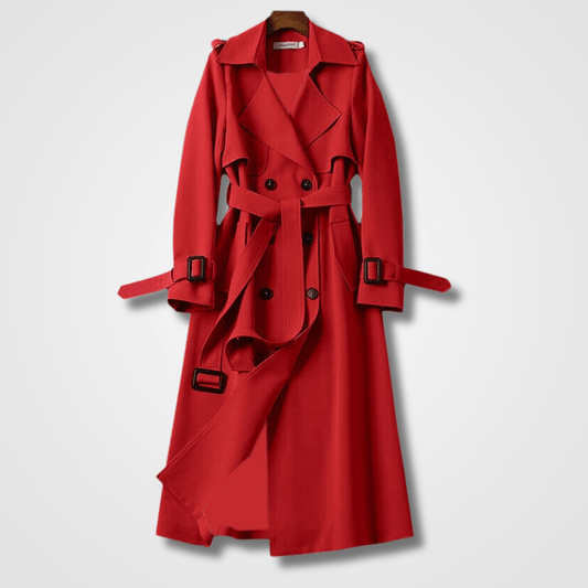 Valeriana - Casual Spring Trench Coat - for Women | Modern Style