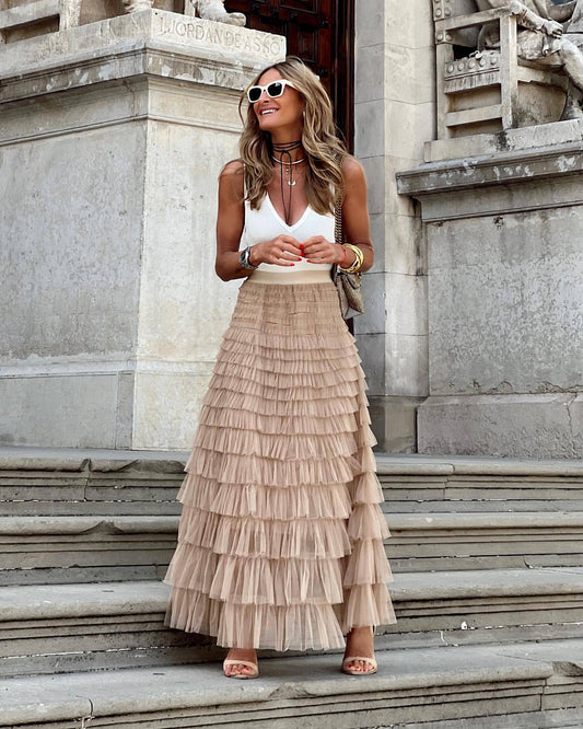 Alice Leroy | Skirt with Ruffles