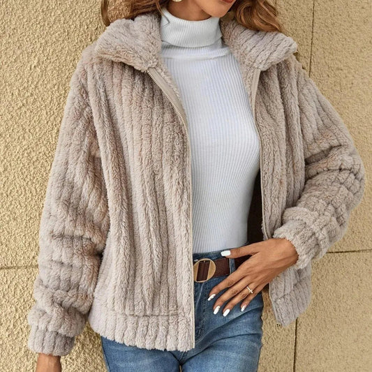 Warm fleece jackets for women for comfort in autumn and winter