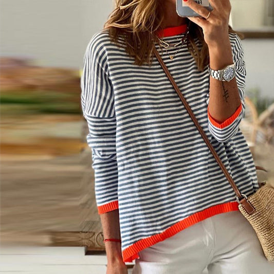 Léa Blanchet | Striped Breathable Shirt