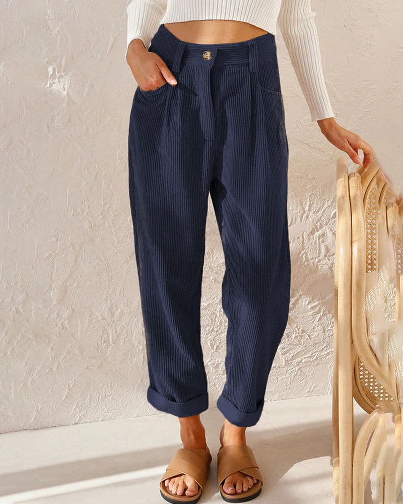 Aletta - Corduroy Pants for Women