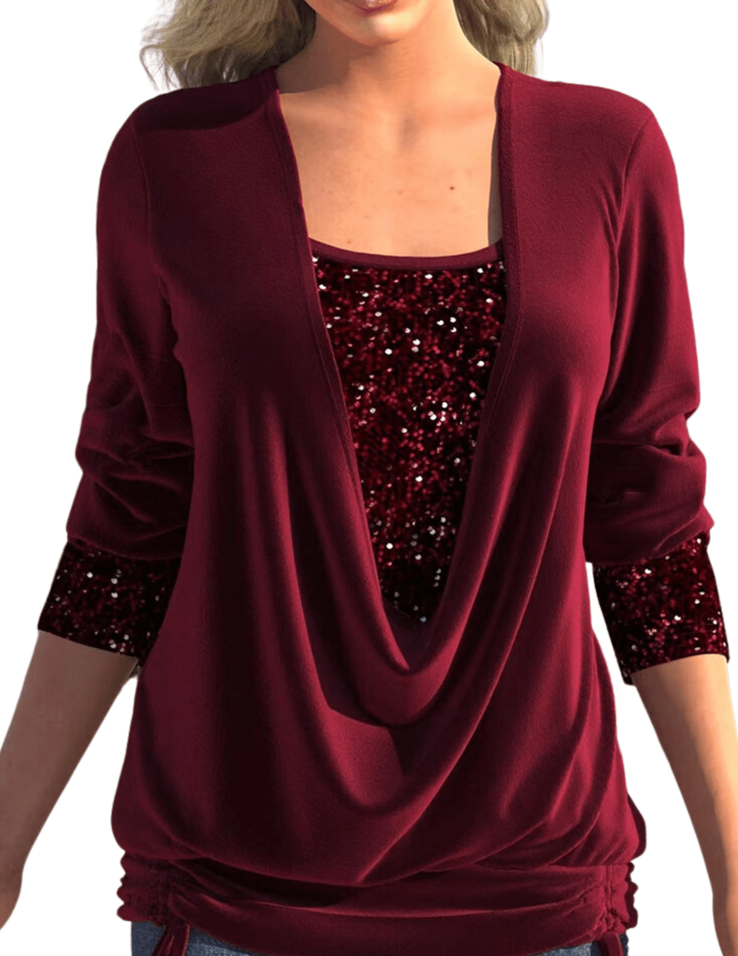 Monica - Loose Blouse - Chic - Light cotton - Perfect for casual days