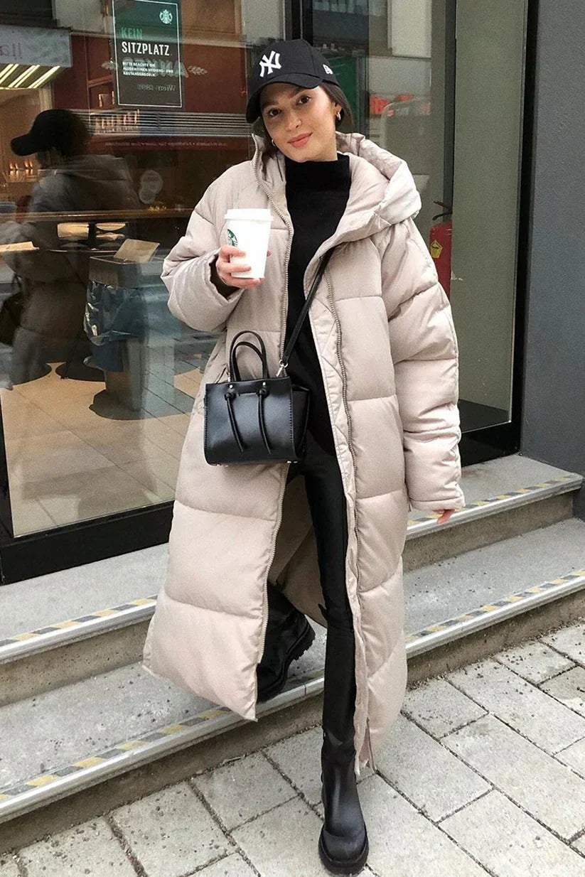 Sophie - long puffer winter coat