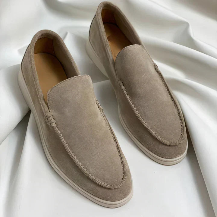 Marco - beige slippers for men