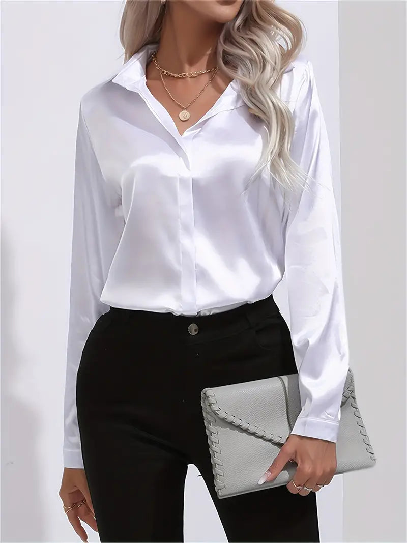 Olivia – casual long-sleeved shirt for spring