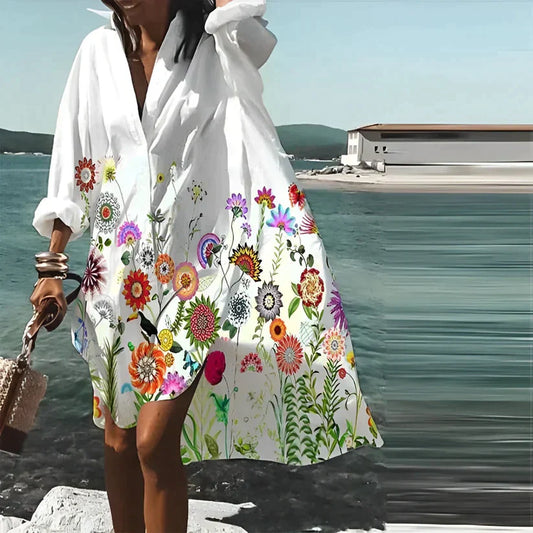 Océane Dubois | Loose Shirt Dress