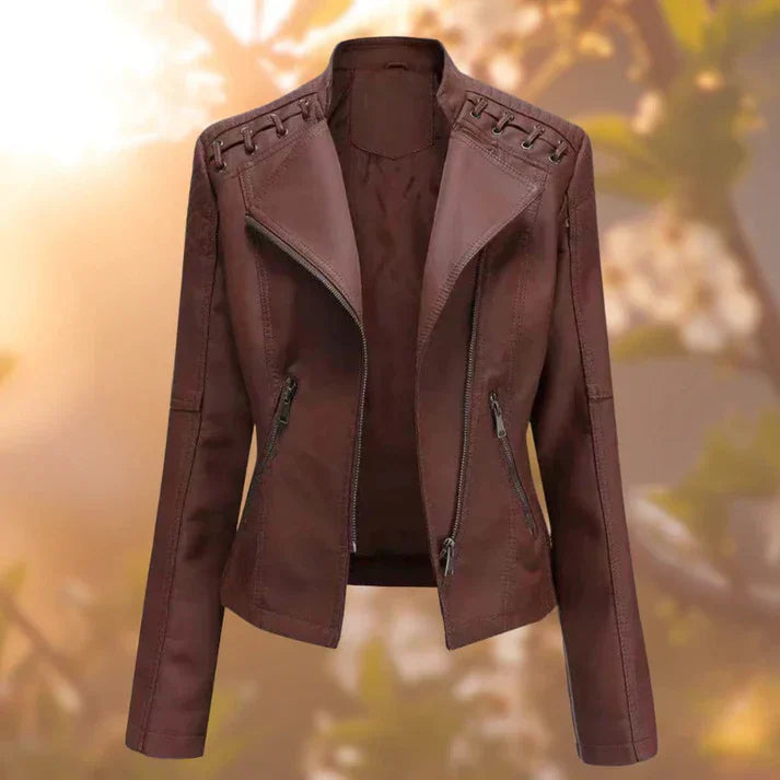 Leather jacket for women - hall