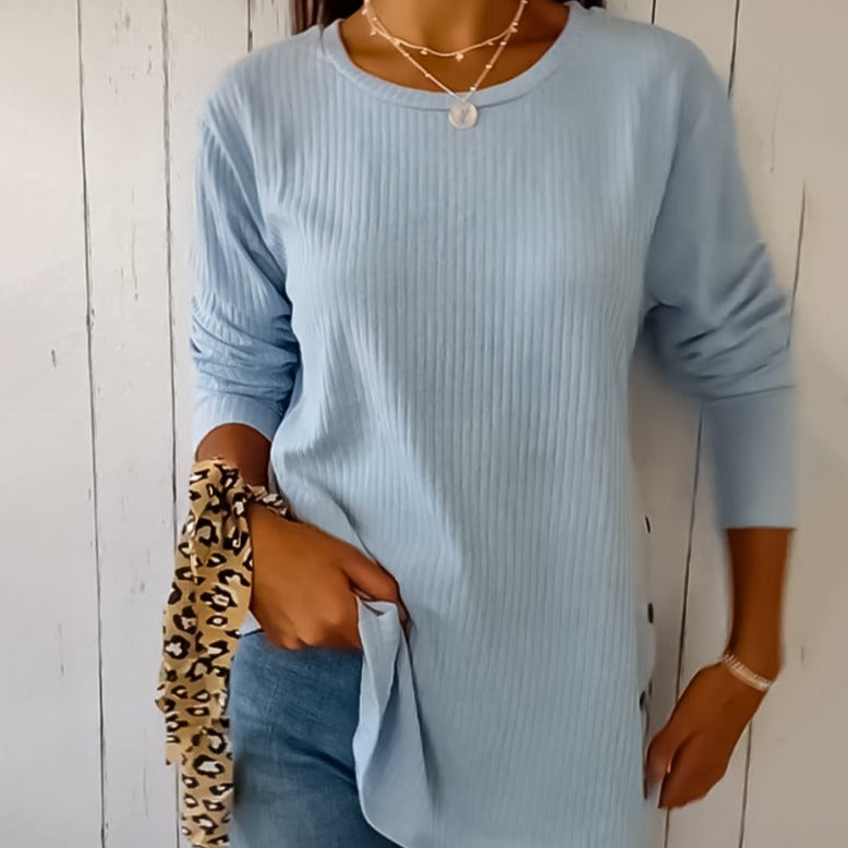 Eira - Round Collar Sweater
