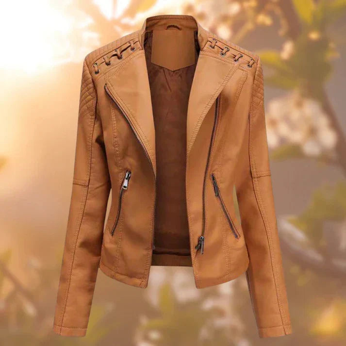 Leather jacket for women - hall