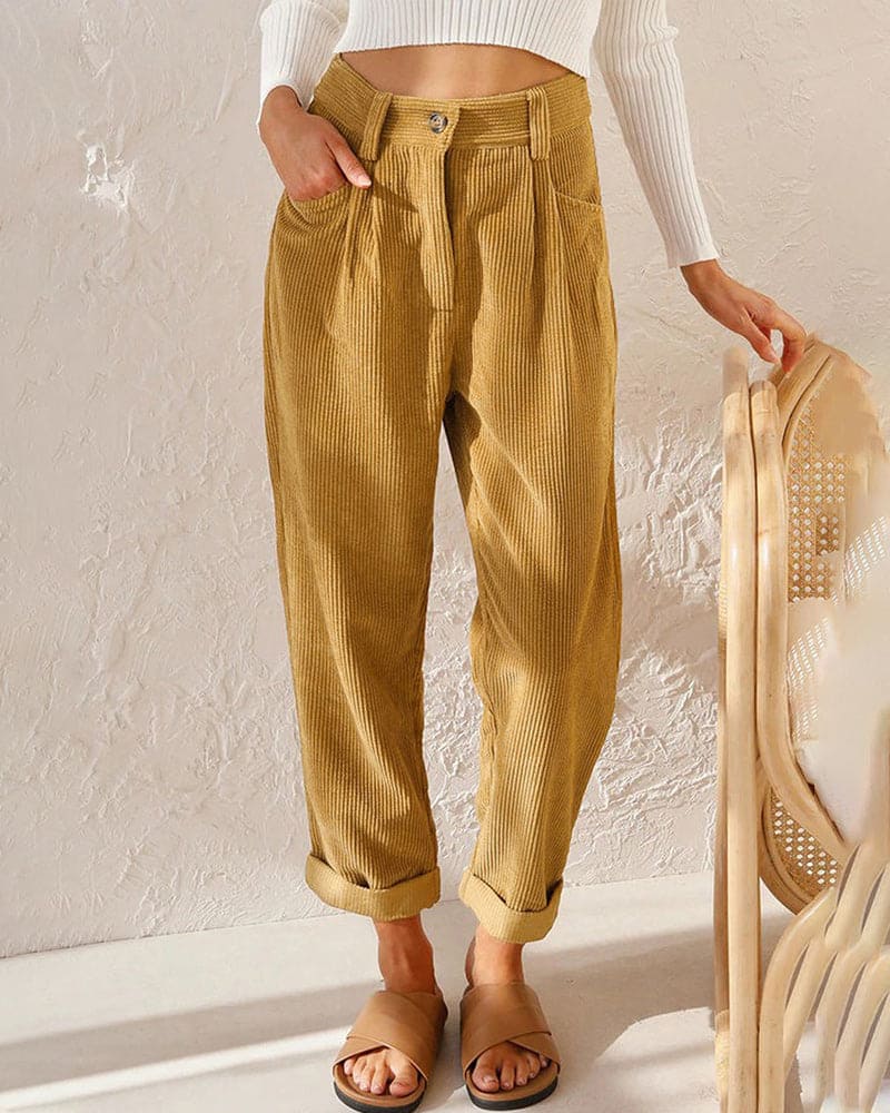 Aletta - Corduroy Pants for Women