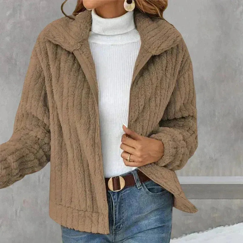 Warm fleece jackets for women for comfort in autumn and winter