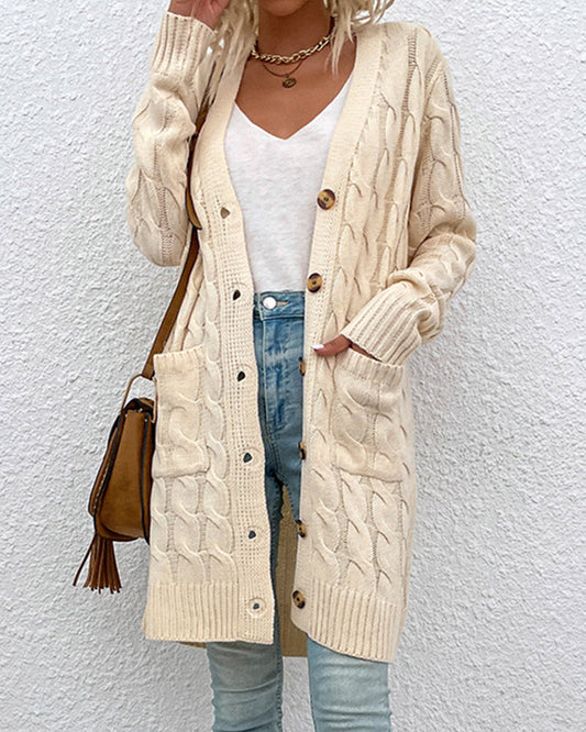 Léa Blanchet | Long sleeve cardigan