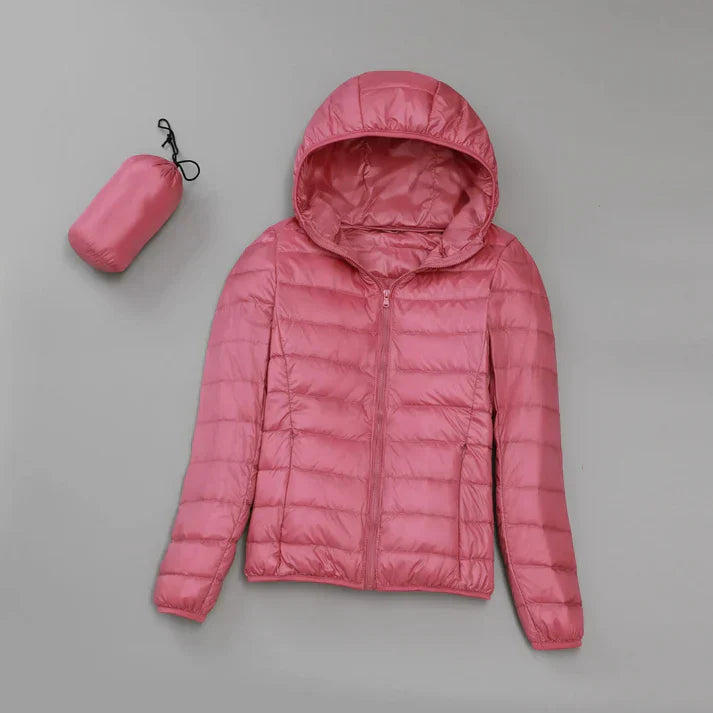 Ultralight quilted jacket - marina