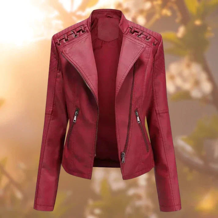 Leather jacket for women - hall