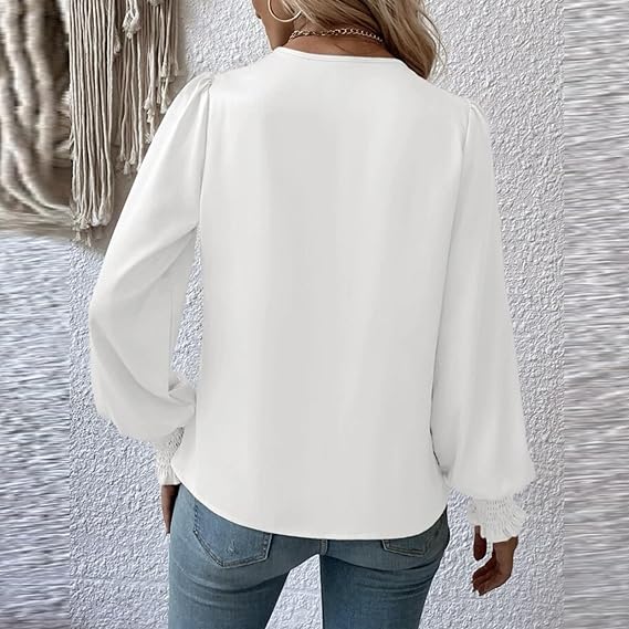 Fidas | Cross Pleated Blouse