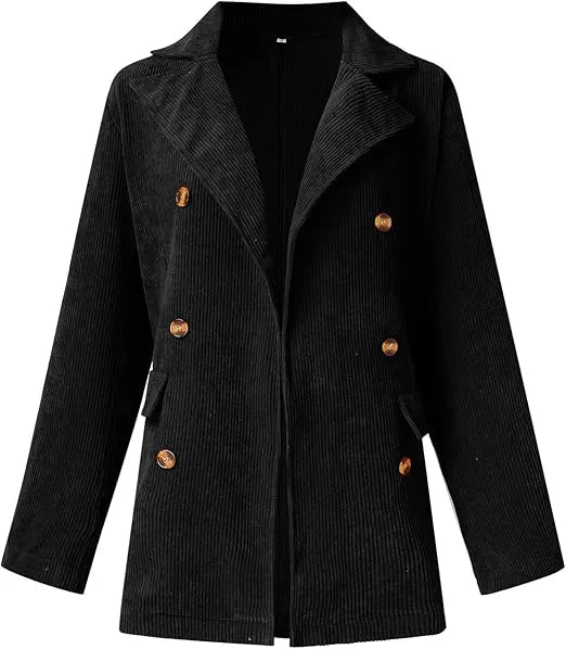 Elegant - women's winter blazer: stylish warmth for cold days