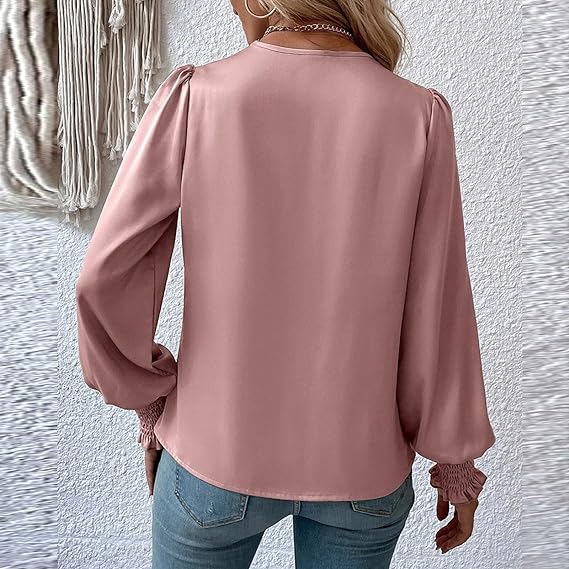 Fidas | Cross Pleated Blouse