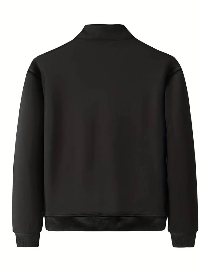 Fashionable zip-up jumper for men