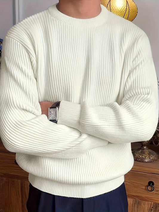 Men's knitted warm jumper