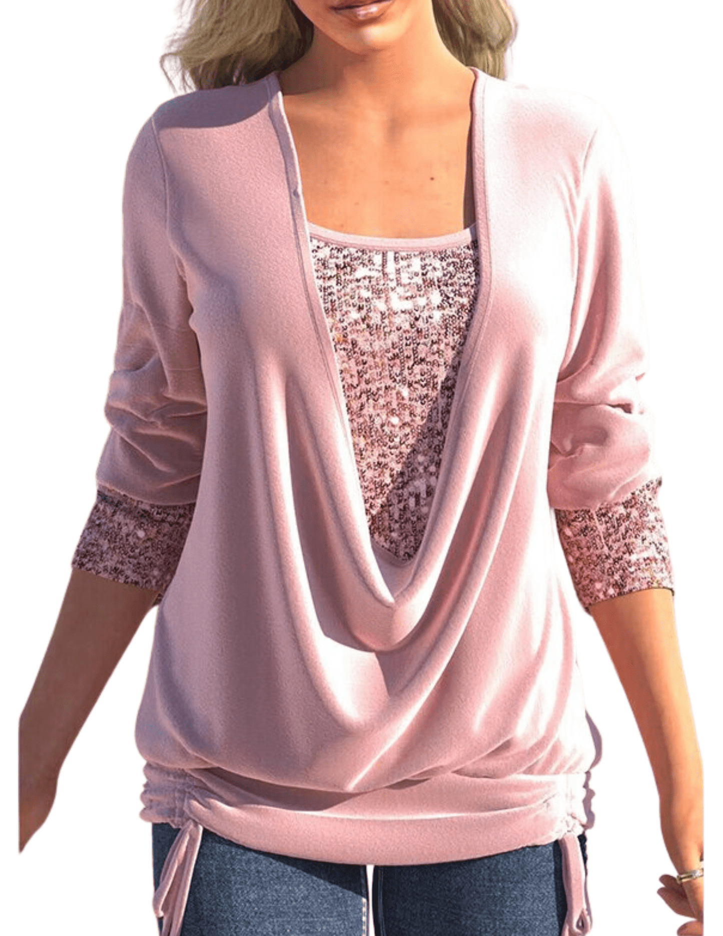 Monica - Loose Blouse - Chic - Light cotton - Perfect for casual days