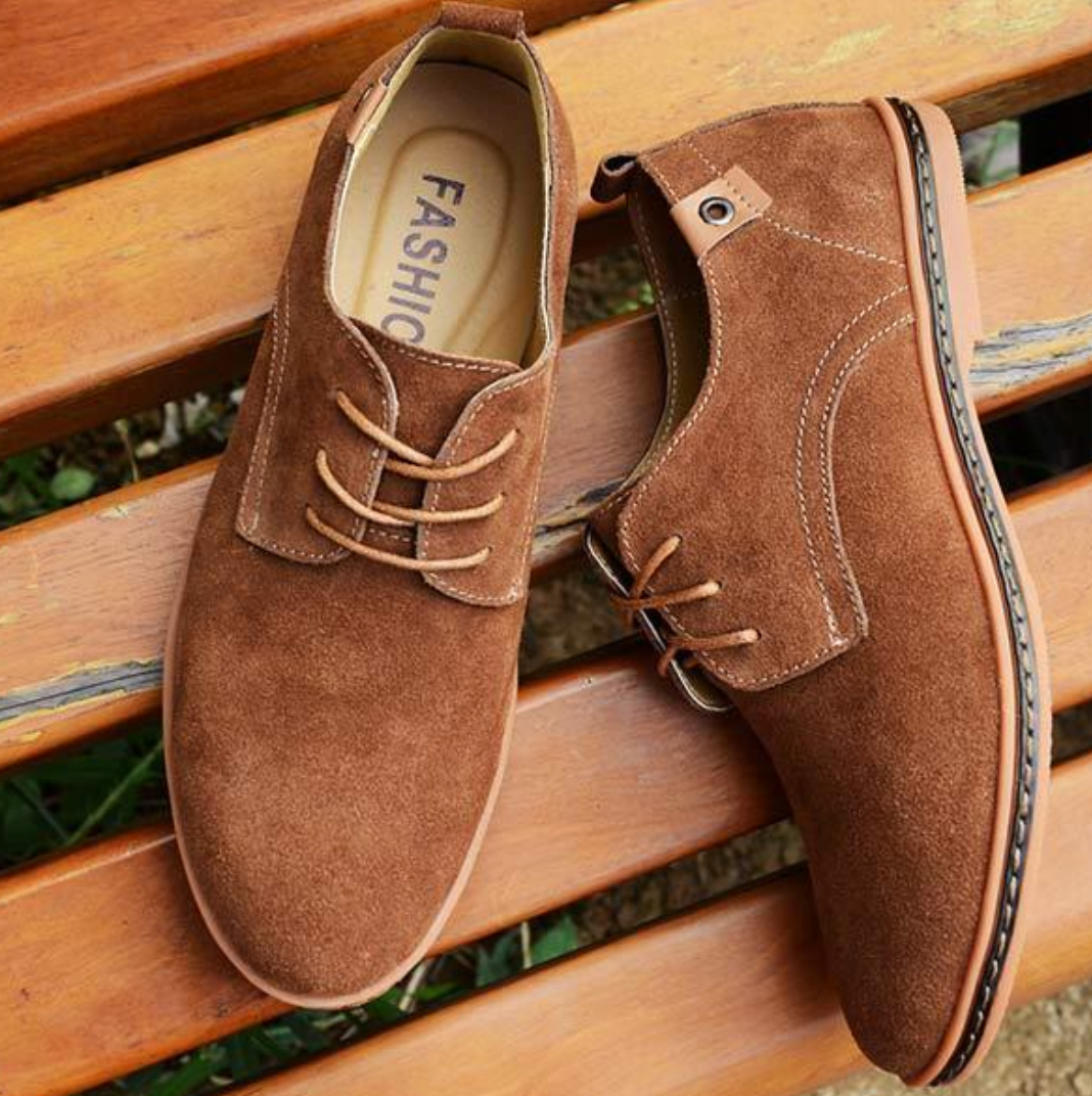 MASSIMO - elegant suede shoes for men