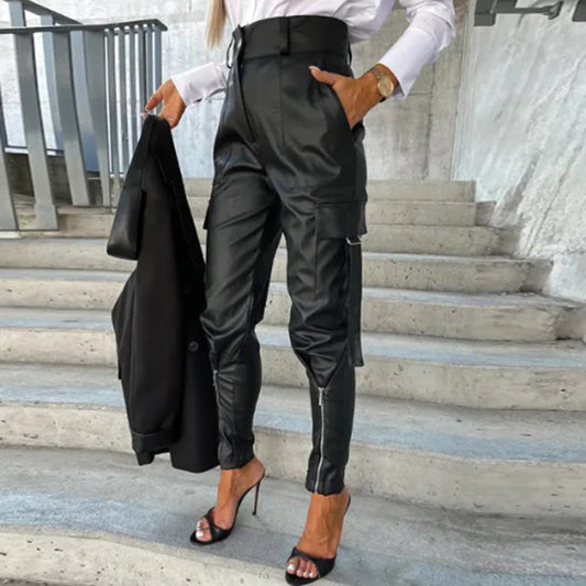 Elena - Leather Pants