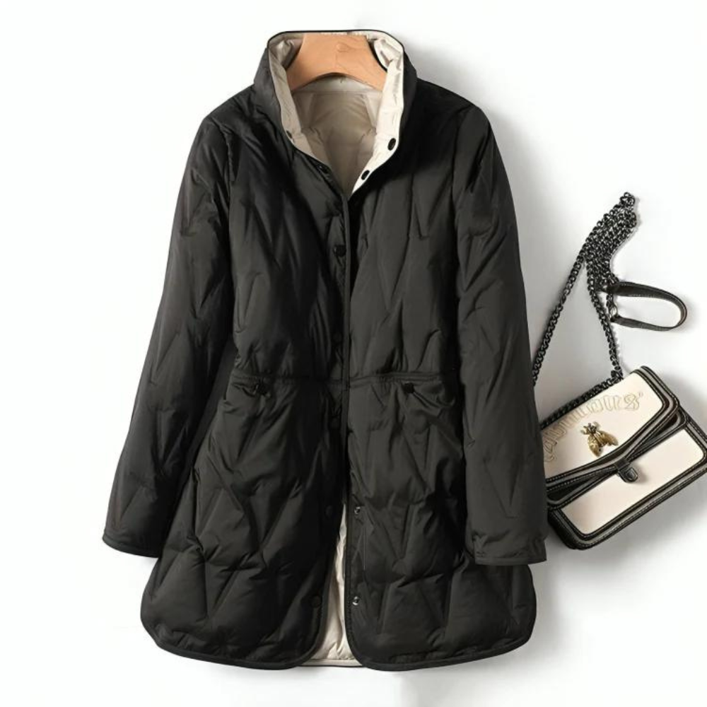 Isabella - Lightweight Double-Sided Mid-Length Down Jacket