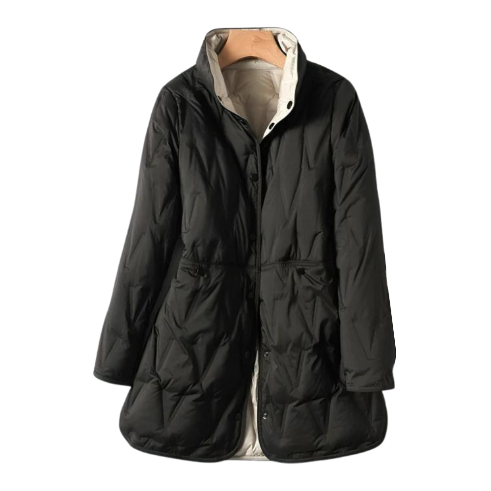 Isabella - Lightweight Double-Sided Mid-Length Down Jacket