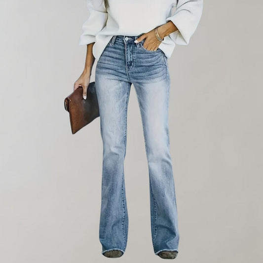 F.S. | Washed flair jeans for women