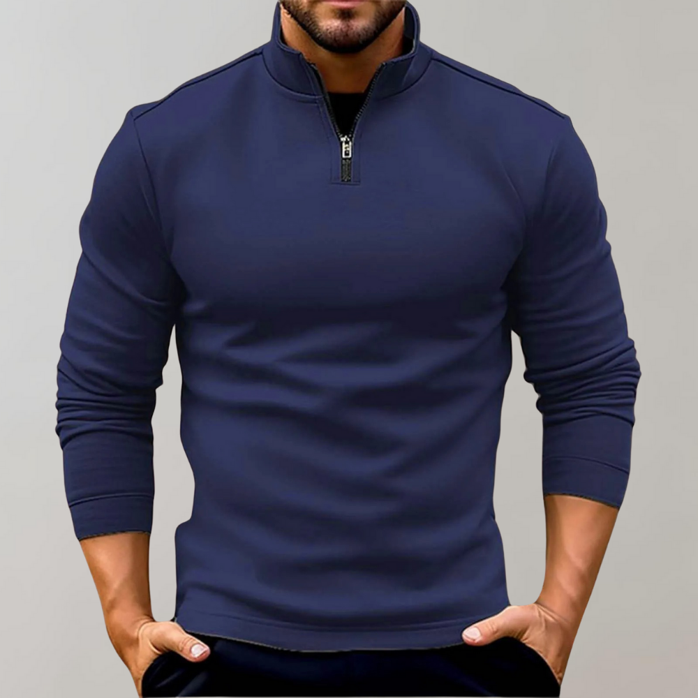 Warm Zipped Sweater for Men