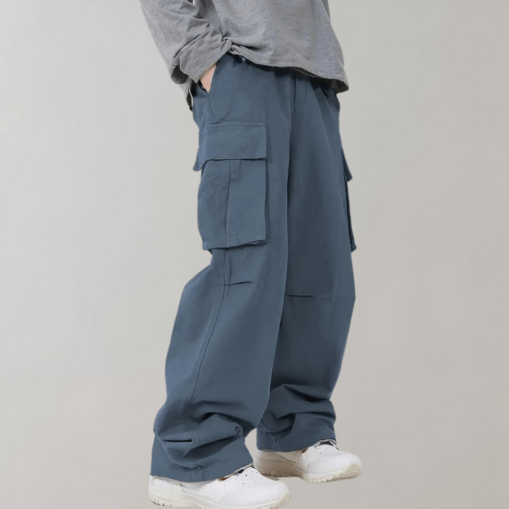 Simon - Straight Cargo Pants - Casual - Timeless Style  - Everyday Wear