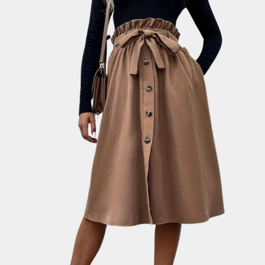 OMI | Elegant women's skirt with belt