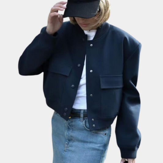 Fashion Street | Casual Bomber Jacket for Women